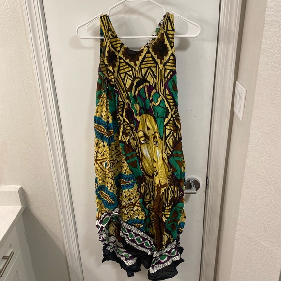 Printed Loose Dress - Picture 1 of 7